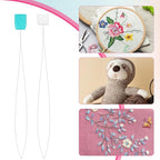 10 PCS Punch Needle Threader 7.87 Inch Long Threader - Image 5
