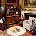 1：12 Scale Miniature House Furniture Set Classic Mini Furniture Sofa Set - Image 7
