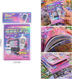 Girl's Japanese Retro Sticker Book, Y2K Theme - Image 6