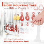 Double Sided Tape Heavy Duty VHB, LED Strip Lights, DIY Home Décor Clear - Image 3