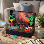 Teyva Daily 48 Pcs Dinosaur Diorama Kit Habitat Project Box Set 3D Dinosaurs - Image 7