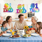 Large 12" Wooden Fathers Day Crafts - Image 7