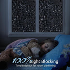 rabbitgoo Total Blackout Window Privacy Film, Sun Light Blocking Privacy Window - Image 2
