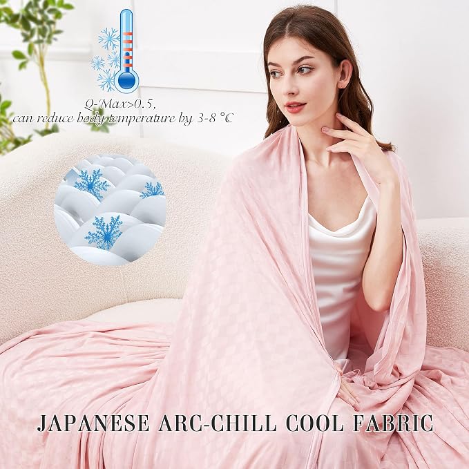 AmyHomie Cooling Blanket, Summer Blankets - Image 2
