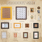 Mifoci 12 Pcs Gallery Vintage Frame Set - Image 3