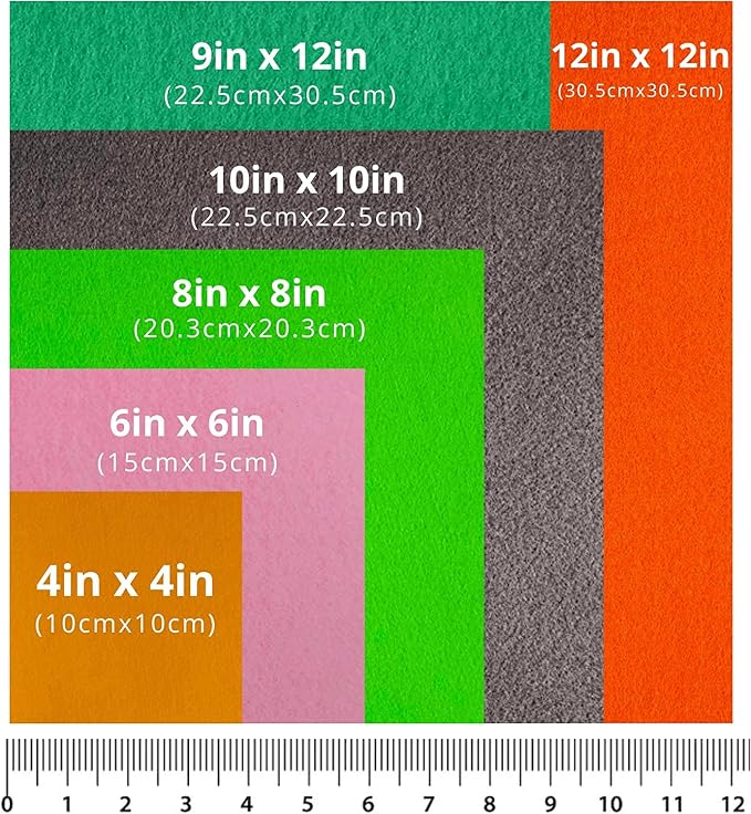 FabricLA Acrylic Felt Sheets for Crafts - Image 5