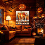 KYOQFVN Halloween Stamped Cross Stitch Kits - Image 4