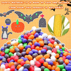 Junkin 1000 Pcs Magic Noodles Foam Crafts Puffs Corn Super Crafts Arts Kit Bulk - Image 4