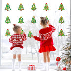 Renbuzhu 40PCS Christmas Crafts Bulk: Xmas Tree Paper Suncatchers DIY Kit - Image 7