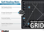 Dahle Vantage 10793 Double-Sided Premium Self-Healing Cutting Mat, 1/2" Grid - Image 5