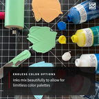 Speedball Water-Soluble Block Printing Ink Set – 4 Bold Colors - Image 7