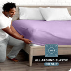 Bare Home Fitted Bottom Sheet Twin Size - Image 3