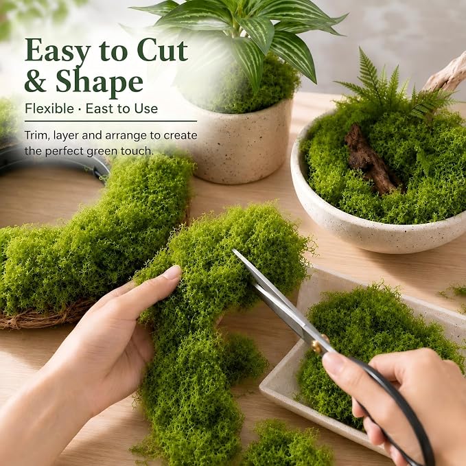Fake Green Moss for Potted Plants - Image 6