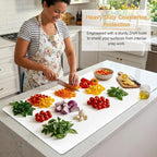 34.6" x 23.6" Cutting Mat for Countertop Protection 2MM Polypropylene Flexible - Image 3