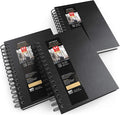ARTEZA Watercolor Sketchbook Set, 64 Pages per Book, 5.5 x 8.5 Inches, by ARTEZA