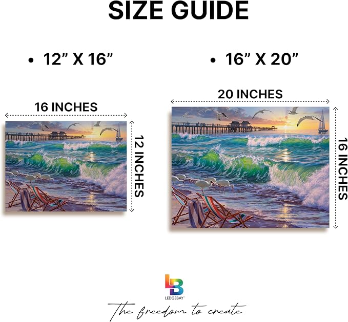 Ledgebay DIY Paint by Numbers Kit - Image 5