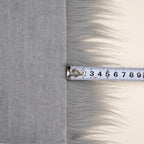 Gray Faux Fur Fabric by The Yard - Image 4