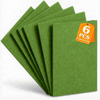 Sage Green Stiff Felt Sheets 2mm Thick by Grainear