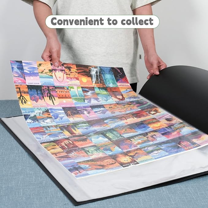 ALL4JIG Puzzle Saver – 96-Pack Puzzle Glue Sheets - Image 7