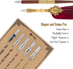 Hethrone Feather Pen and Ink Set - Image 2