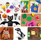 Felt Sheets for Crafts 9PCS 11.8 * 7.9in Wool Stiff Felt Sheets Soft Fabric - Image 3