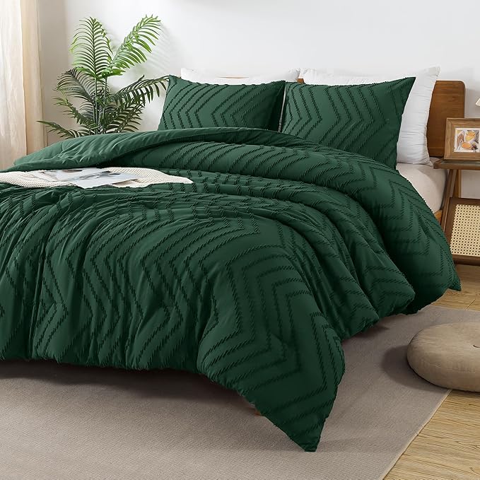 Andency Emerald Green Twin/Twin XL Comforter Set, Twin Bed Comforter - Image 2