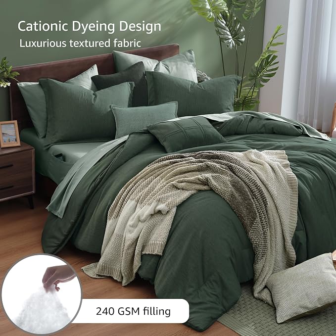 Monbix Oversized King Comforter Set - Image 3
