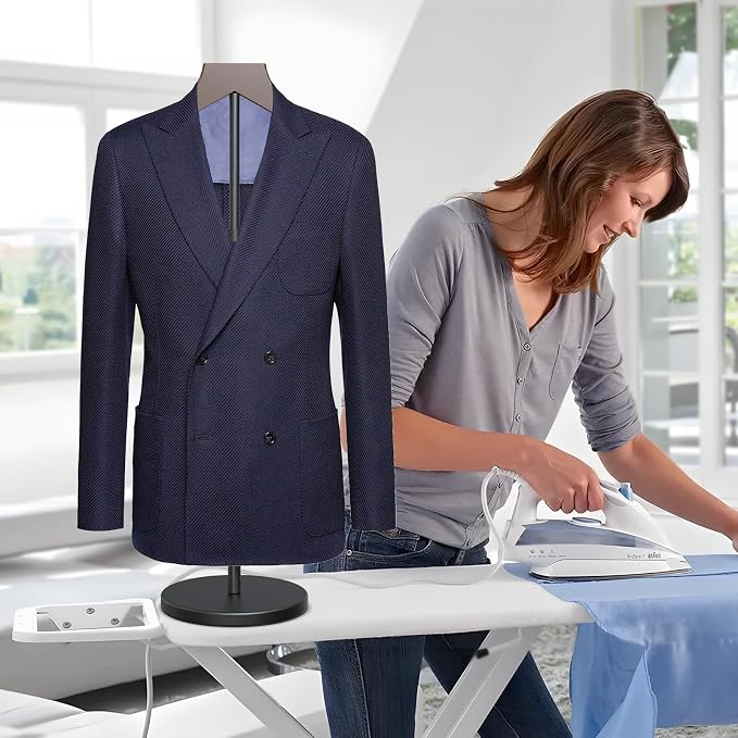 4 Pack Shirt Display Stand, 18-34 Inch Height Adjustable Mannequin Torso - Image 5