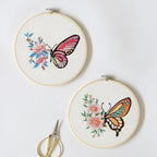 Bonroy 4 Sets Embroidery Kit for Beginners, Embroidery Art Craft Handy Sewing - Image 6