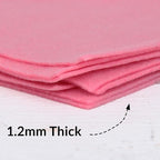 Threadart Pink Premium Felt Sheets - Image 3