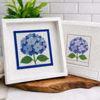 Zplontya Needlepoint Canvas Kit Include 3PCS Flower Printed Patterns Bound - Image 7