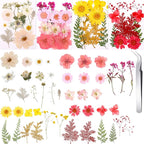 Nuanchu 109 Pieces Dried Pressed Flowers - Image 3