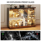 HNEBC Lockable Display Curio Cabinet - Image 8