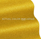 VViViD Glitter Gold DECO65 Permanent Adhesive Craft Vinyl Roll - Image 2