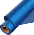 Aoder Blue Glitter Heat Transfer Vinyl by AoderDTFTransferFilm