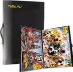 YMNLWZ Puzzle Storage 1000 Pieces Large-Capacity Storage Puzzle, 20 Transparent by Unknown