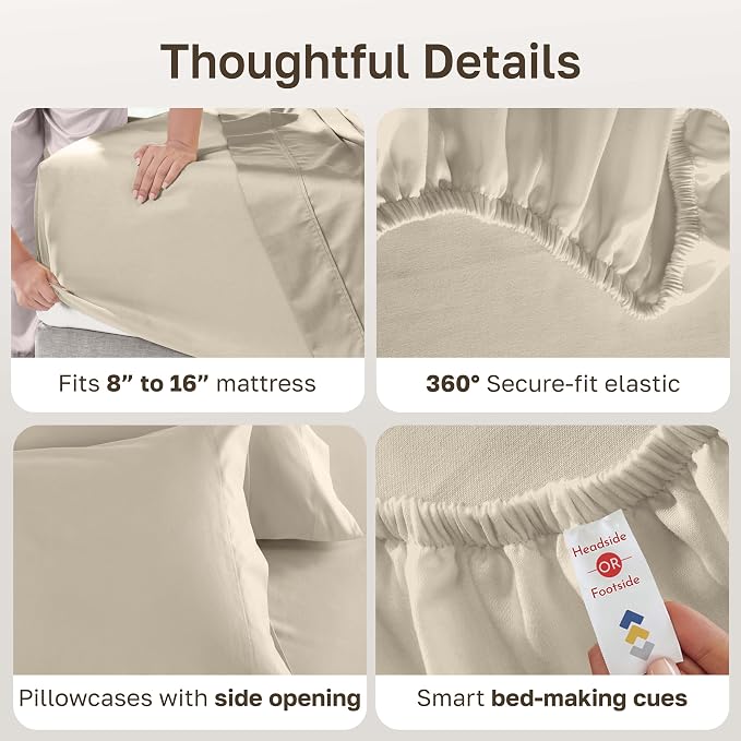 California Design Den King Size Sheets Set - Image 5