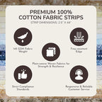 Tinyspool & Co.'s Twirlie Roll 40 Precut Quilting Fabric Strips - Image 5