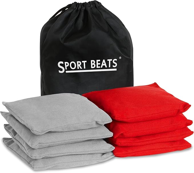 SPORT BEATS Cornhole Bags Set of 8 by SPORTBEATS