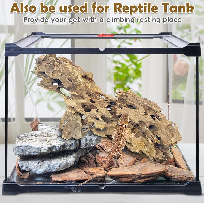 PINVNBY Natural Driftwood for Aquarium Large Reptile Terrarium Decor - Image 5