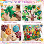 Hillsuren 40 Rolls 18 x 36 Inches Felt Sheet - Image 5