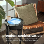 HoMedics Drift Sandscape Solid Wood Sand Table Stand 16” Compatible drift 16” - Image 4
