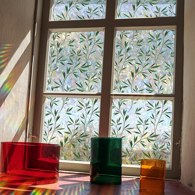 Rainbow Window Privacy Film, Decorative Window Film - Image 2