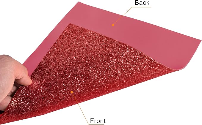 uxcell Red Shiny EVA Foam Sheets 11 x 8 Inch 2mm Thick - Image 4