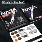 CubicFun NASA Apollo Saturn V 3D Rocket Puzzle Kit, 136 Pieces, Ages 8+ - Image 8
