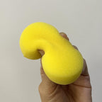 WAFJAMF 4 Pcs Round Painting Sponge 2.96 Inch Craft Clay Yellow | Pottery - Image 4