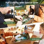 Microland Calming Craft Kits for Adults DIY Zen Forest Landscape Resin Craft - Image 4