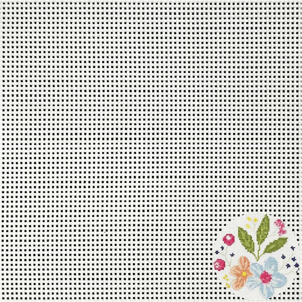 18 Mesh Needlepoint Canvas, Cross Stitch, Knit Crochet DIY Craft Projects by Unknown