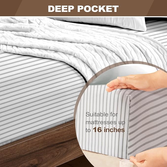 FreshCulture Full Fitted Sheet - Image 4