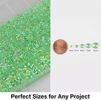36000Pcs Lime Green Rhinestones - Image 3